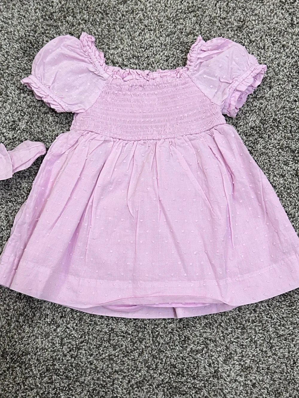 NWT Baby Gap purple dress